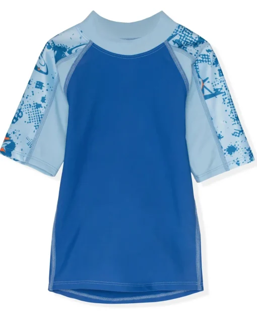 BOY Tuga Sunwear 2 Piece Swim Sets|Breaker Rash Guard & Jammer Short - Alba (MADE IN USA)