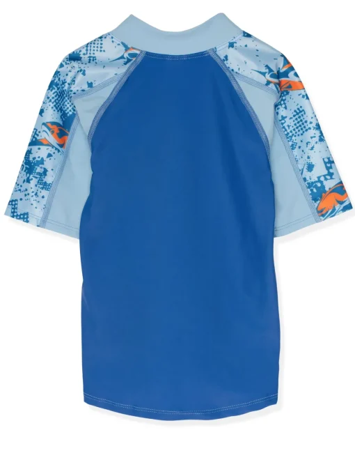 BOY Tuga Sunwear 2 Piece Swim Sets|Breaker Rash Guard & Jammer Short - Alba (MADE IN USA)