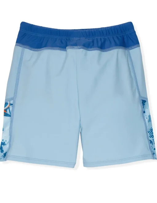 BOY Tuga Sunwear 2 Piece Swim Sets|Breaker Short Sleeve Rash Guard & Swim Short - Alba (MADE IN USA)