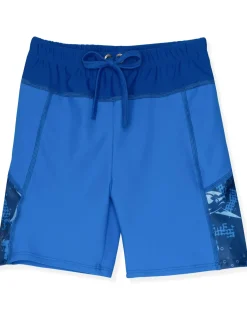 BOY Tuga Sunwear 2 Piece Swim Sets|Breaker Short Sleeve Rash Guard & Swim Short - Ocaso (MADE IN USA)