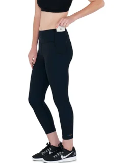 Tuga Sunwear Energy Capris|Energy Exercise Capris - Black