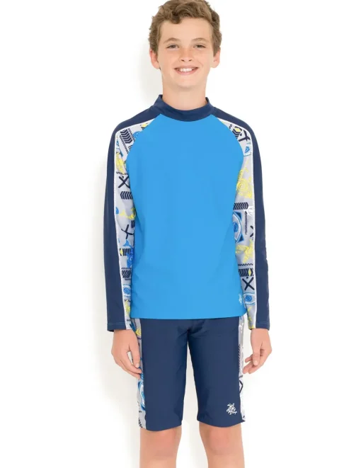 BOY Tuga Sunwear Swim Shorts, Leggings, & Diapers|Jammer Swim Short - Fanatic