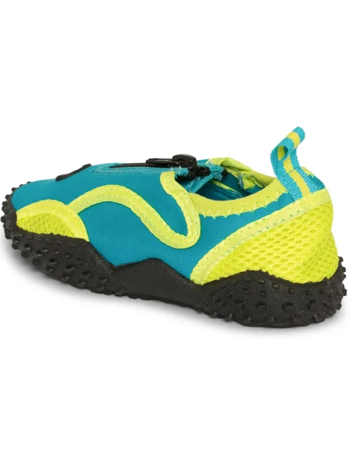 Tuga Sunwear Water Shoes|Kids Water Shoes - Teal / Lime