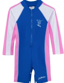 Tuga Sunwear Sunsuits & One-piece Swimsuits|Long Sleeve One-Piece Swimsuit - Buttercup