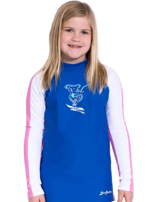 Tuga Sunwear Swim Shirts & Rash Guards|Long Sleeve Rash Guard - Buttercup