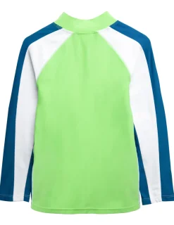 BOY Tuga Sunwear Swim Shirts & Rash Guards|Long Sleeve Rash Guard - Flash Green