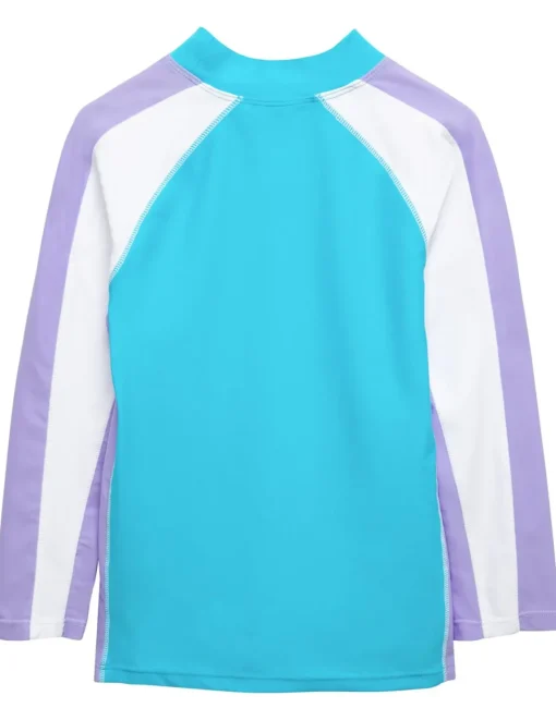Tuga Sunwear Swim Shirts & Rash Guards|Long Sleeve Rash Guard - Maui Blue