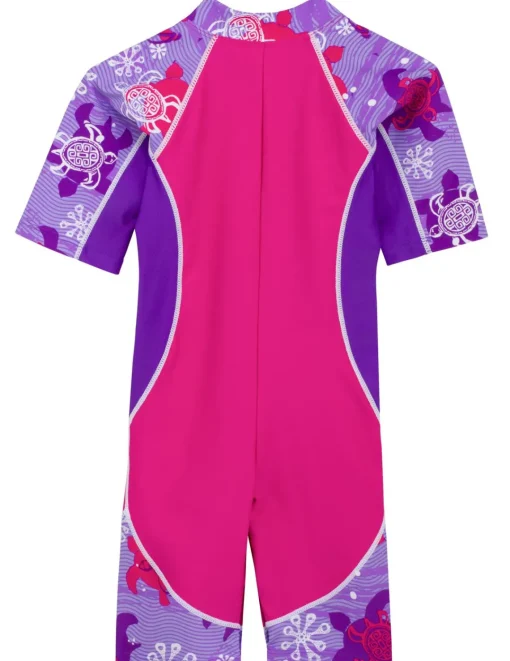 Tuga Sunwear Sunsuits & One-piece Swimsuits|Low Tide One Piece Sunsuit - Purple Wave