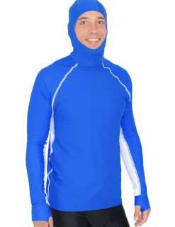 Women Tuga Sunwear Swim Shirts & Rash Guards|Swim Shirts & Rash Guards|MEN AND WOMEN CUSTOM SNORKEL HOODIE LONG SLEEVE RASH GUARD