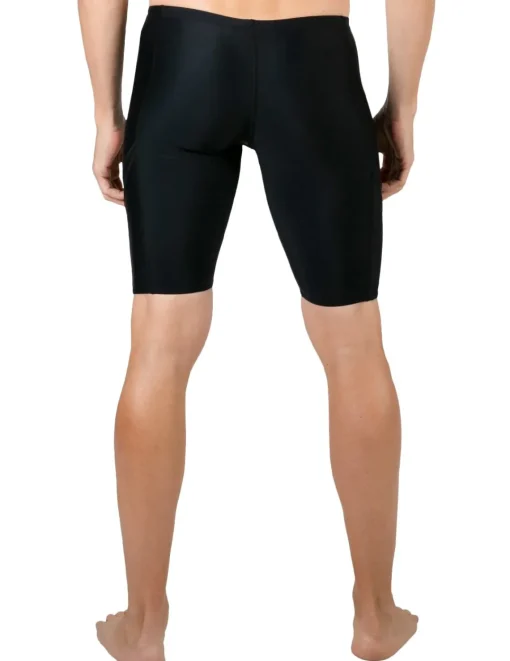 Tuga Sunwear Swim Shorts, Jammers, & Leggings|Men's Hydroactive Swim Short - Black
