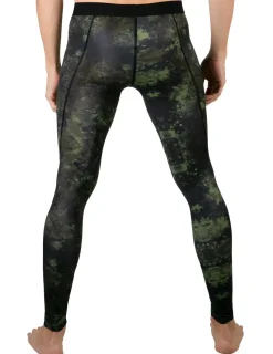 Tuga Sunwear Swim Shorts, Jammers, & Leggings|Men's Swim Pro Tight - Green Camo