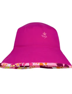 Tuga Sunwear Sun Hats|Reversible Bucket Sun Hat - Misty Pink