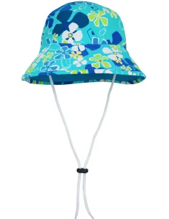 Tuga Sunwear Sun Hats|Reversible Bucket Sun Hat - Ocean