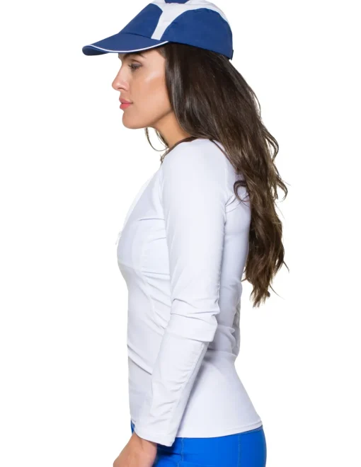 Women Tuga Sunwear Sun Hats|Sun Hats|Runners Sun Hat - White