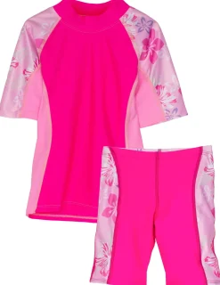Tuga Sunwear 2 & 3 Piece Swim Sets|Seaside Rash Guard & Jammer Short - Baya (MADE IN USA)