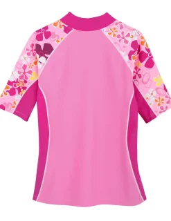Tuga Sunwear Swim Shirts & Rash Guards|Seaside Short Sleeve Rash Guard - Fresia