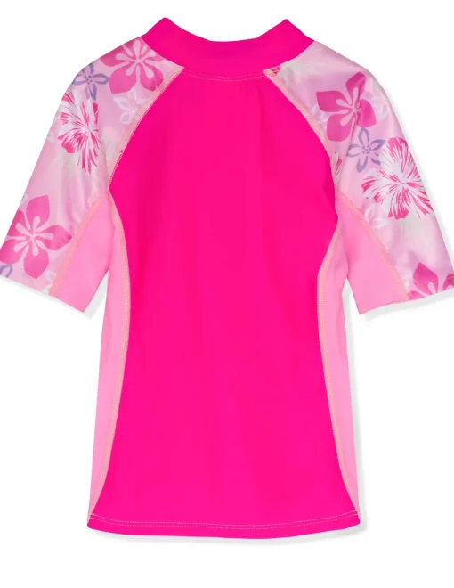 Tuga Sunwear Swim Shirts & Rash Guards|Seaside Short Sleeve Rash Guard - Baya (MADE IN USA)