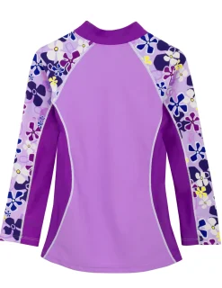 Tuga Sunwear Swim Shirts & Rash Guards|Shoreline Long Sleeve Rash Guard - Verbena