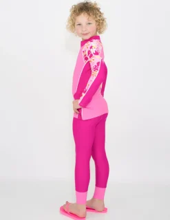 Tuga Sunwear Swim Shirts & Rash Guards|Shoreline Long Sleeve Rash Guard - Verbena