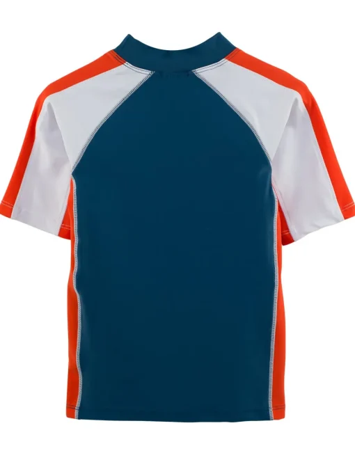 BOY Tuga Sunwear Swim Shirts & Rash Guards|Short Sleeve Rash Guard - Tangelo