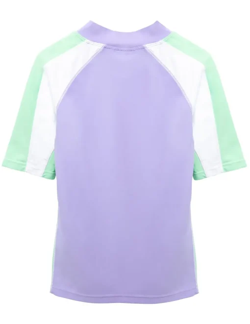Tuga Sunwear Swim Shirts & Rash Guards|Short Sleeve Rash Guard - Sweet Lavender