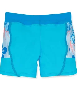 Tuga Sunwear Swim Shorts, Leggings, & Diapers|Swim Short - Celeste (MADE IN USA)
