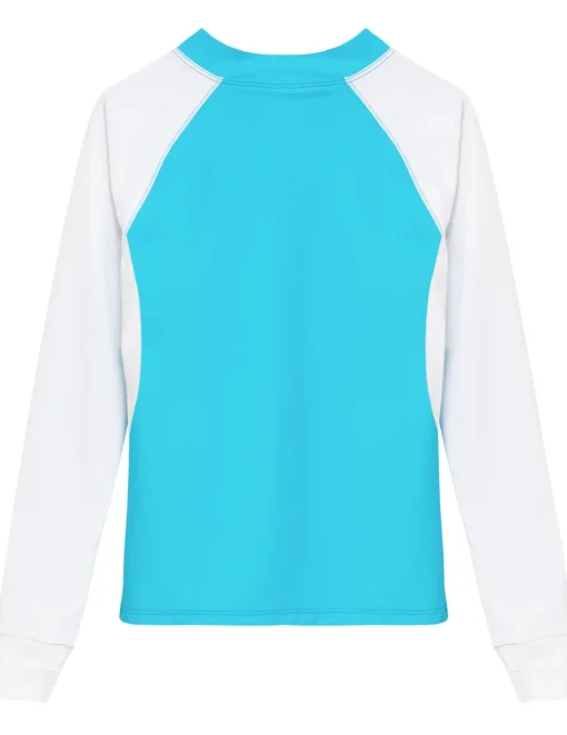 Women Tuga Sunwear Swim Shirts & Rash Guards|Women's Snorkel Caribbean Fish ID Rash Guard - Hawaii